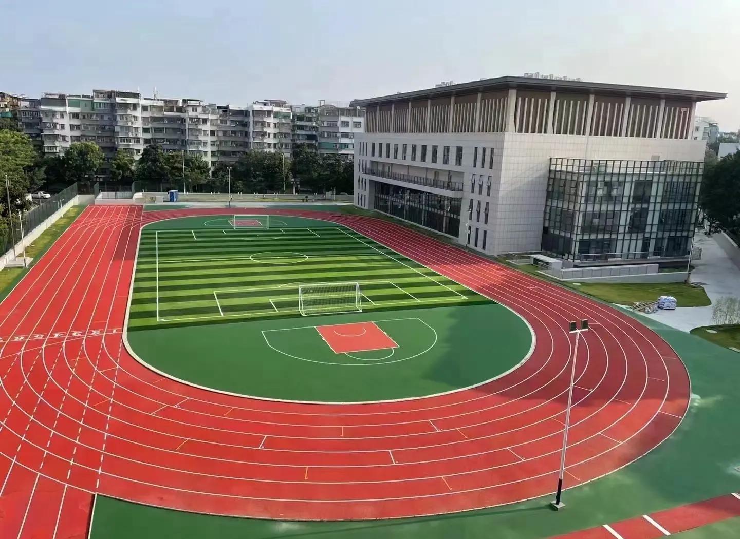 临沧市塑胶跑道材料塑胶篮球场 - 厂家